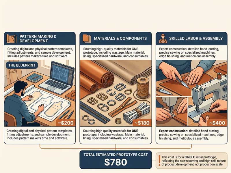 Why prototype economics differ fundamentally from mass production comparison of bulk production cost distribution versus prototype concentrated costs