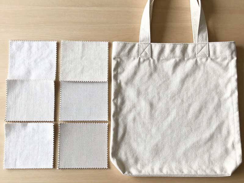 canvas tote bag material weight guide comparison table of canvas fabric weights and applications
